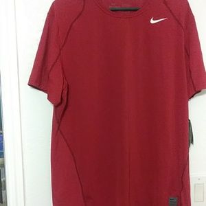 Nike Pro fitted extra large Dri-Fit red t-shirt